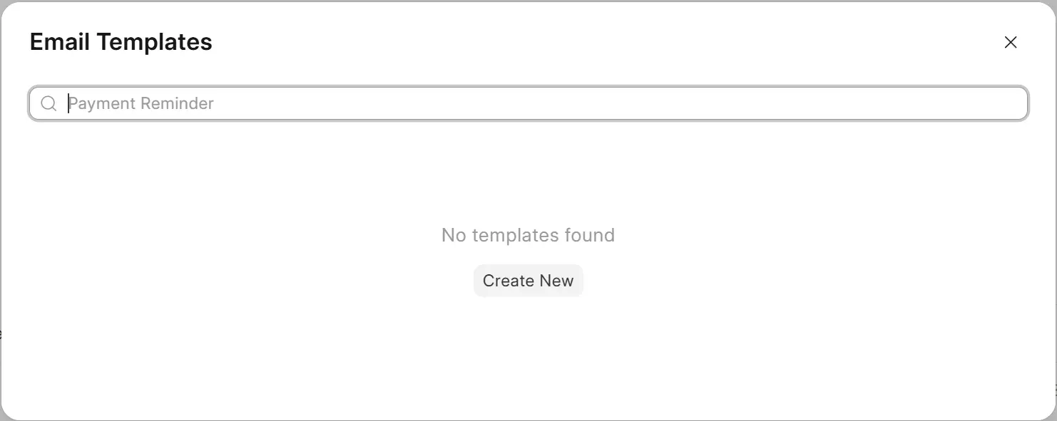 Email templates Features inside Eshara CRM