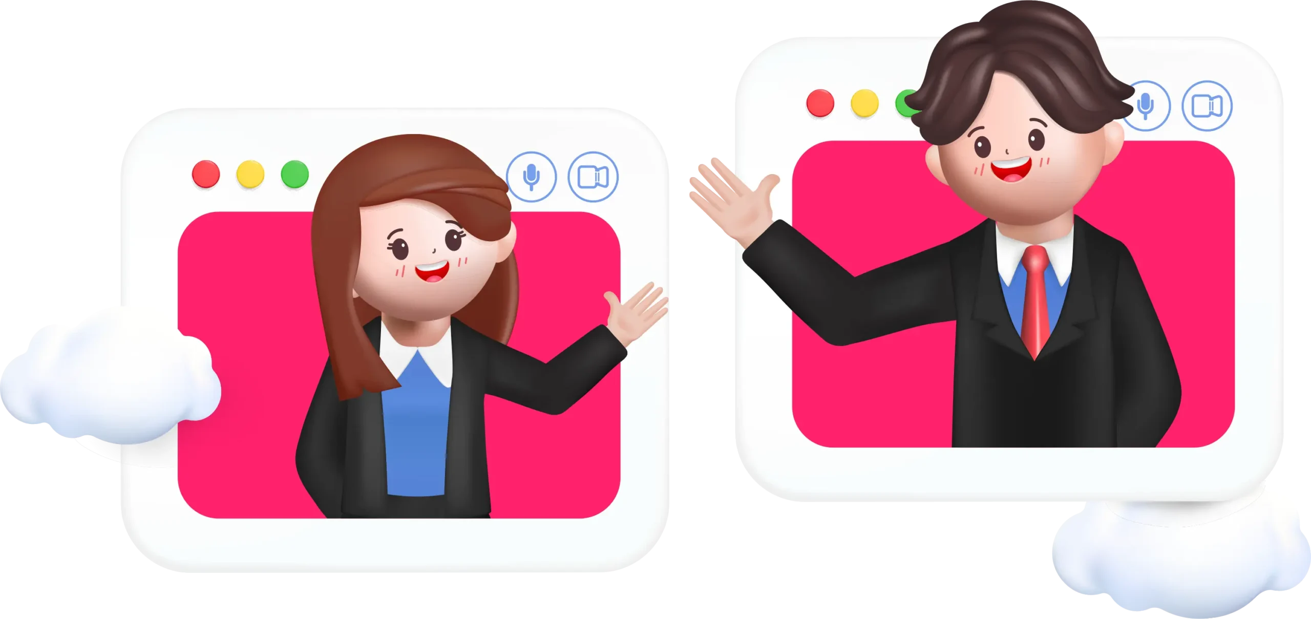 Remote team collaboration via eshara PBX
